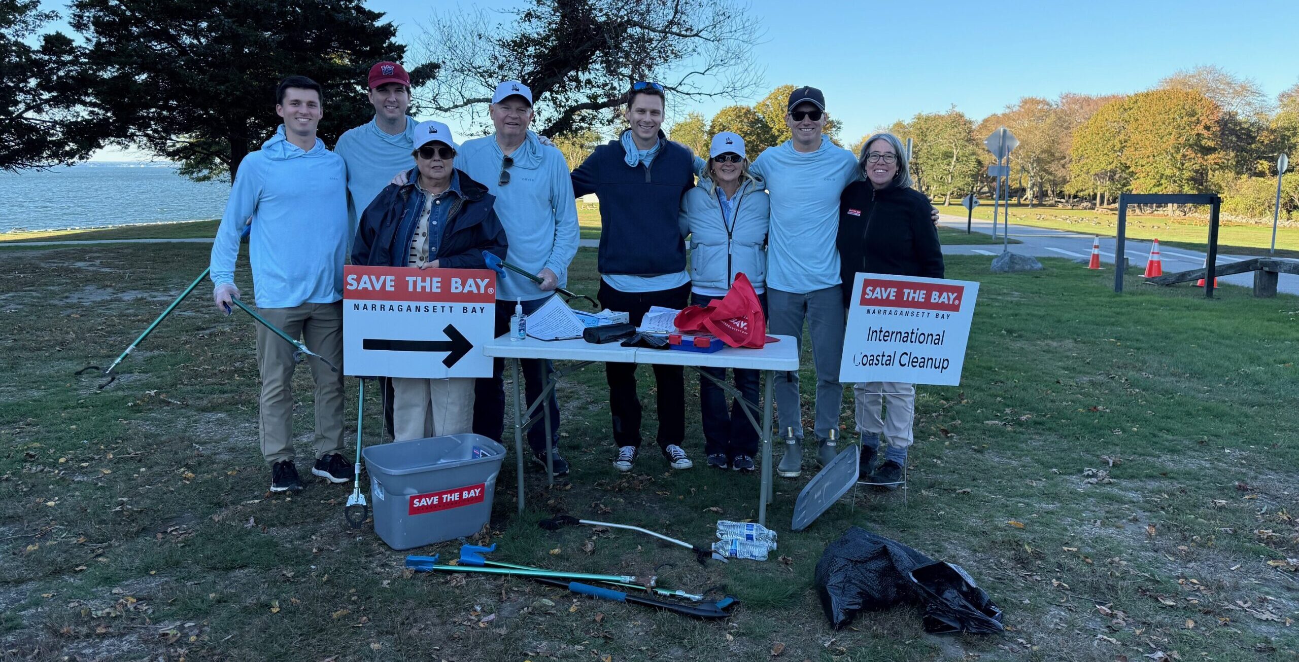 Lightship team with Save The Bay
